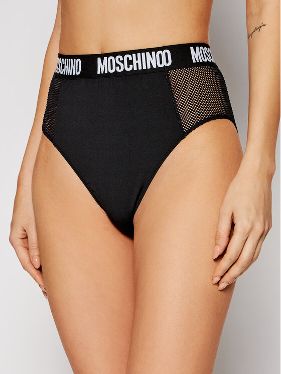 Klasické nohavičky s vysokým pásom MOSCHINO Underwear & Swim