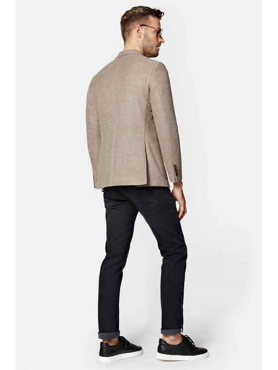 Lancerto Lancerto Marynarka Caravia MA099123000003 Beżowy Slim Fit