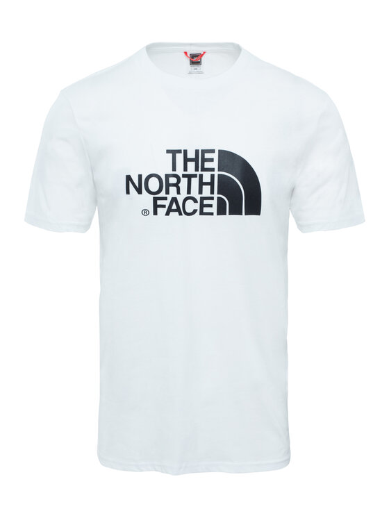 The North Face The North Face T-särk Easy NF0A2TX3 Valge Regular Fit