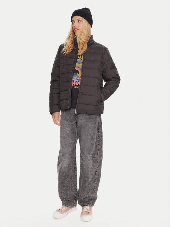 Roxy Roxy Geacă Wind ERJJK03692 Gri Regular Fit