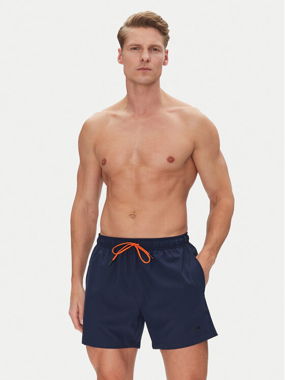 BOSS BOSS Pantaloncini da bagno Tio 50491601 Blu scuro Regular Fit