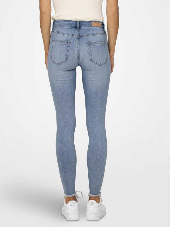 ONLY ONLY Džínsy Blush 15282346 Modrá Skinny Fit