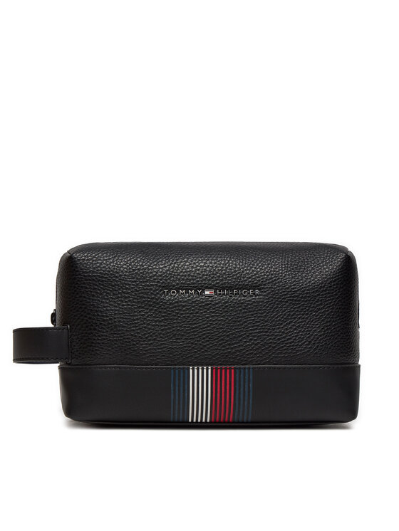 Tommy Hilfiger Tommy Hilfiger Kosmetický kufřík Transit Medium Washbag AM0AM12516 Černá