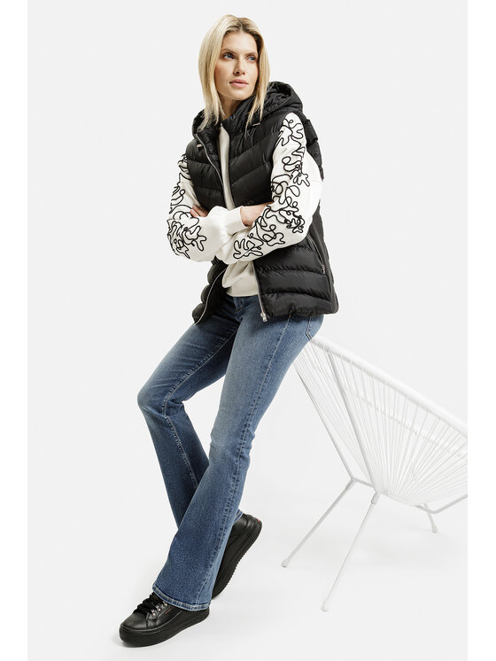 Cross Jeans Cross Jeans Bluza 65473-252 Biały Regular Fit