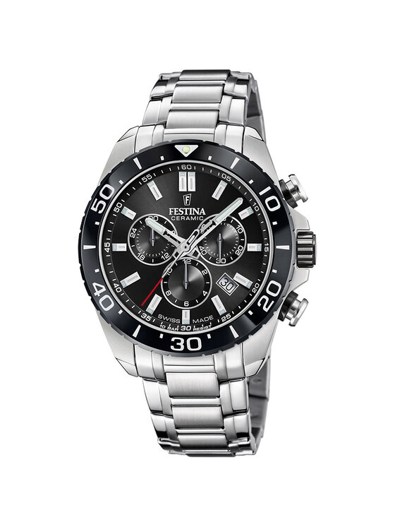 Festina Festina Hodinky F20042-4 Strieborná