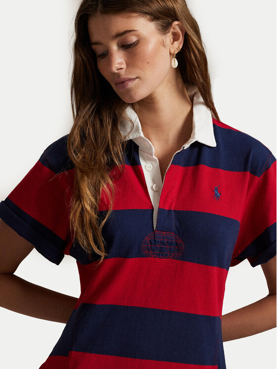 Polo Ralph Lauren Polo Ralph Lauren Kleid für den Alltag 211971761001 Rot Regular Fit