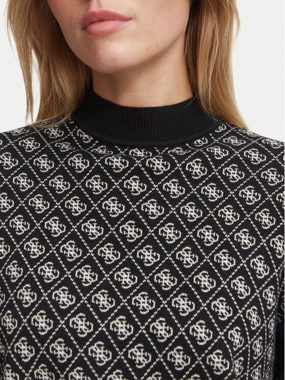 Guess Guess Pullover W5BR23 Z3JD2 Schwarz Regular Fit