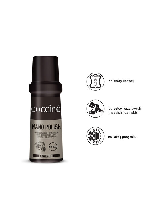 Coccine Coccine Spodrināšanas līdzeklis Nano Polish 55/30/75/02/Z/V4 Melns