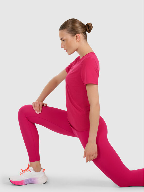 4F 4F Koszulka techniczna MULTI ACTIVE Różowy Regular Fit