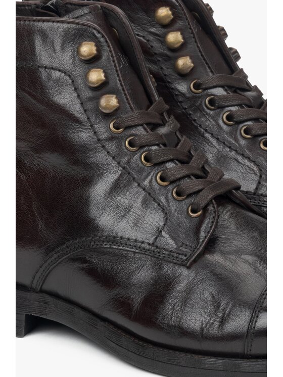 Estro Estro Μποτάκια ER00116159 Καφέ