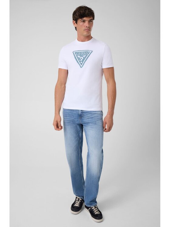 Guess Guess T-Shirt 183983 Biały Classic Fit