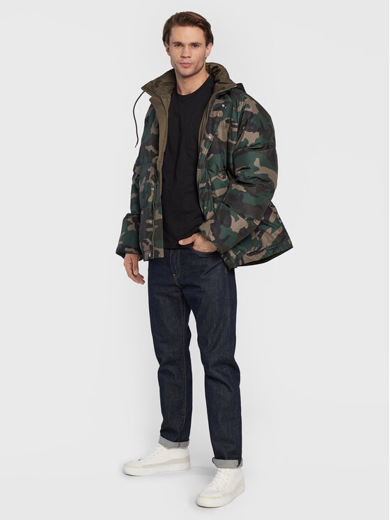 Zadig&Voltaire Zadig&Voltaire Kurtka zimowa Bristol Technical Poly WMOW00331 Zielony Relaxed Fit