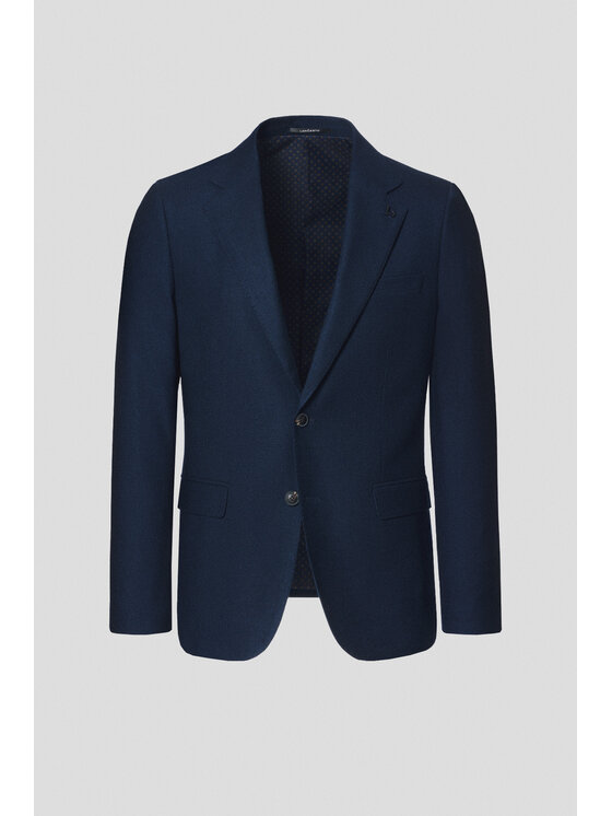 Lancerto Lancerto Marynarka Monreale MA131125000018 Granatowy Slim Fit