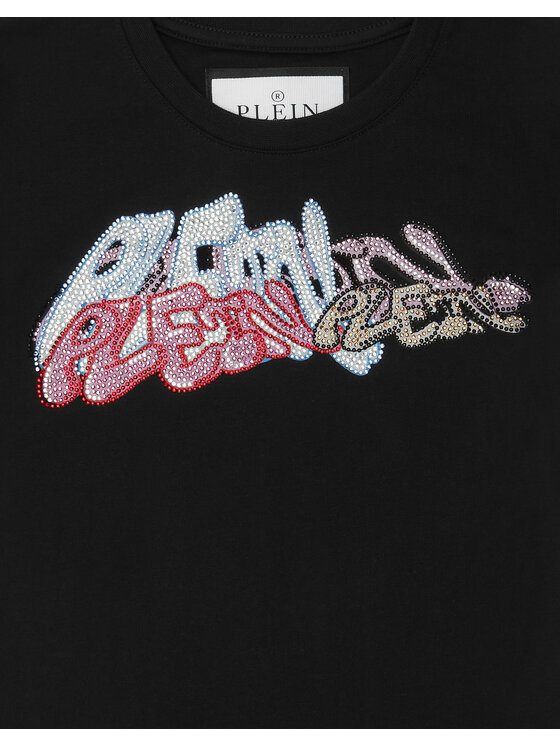 PHILIPP PLEIN PHILIPP PLEIN Tričko 27623 Čierna Regular Fit