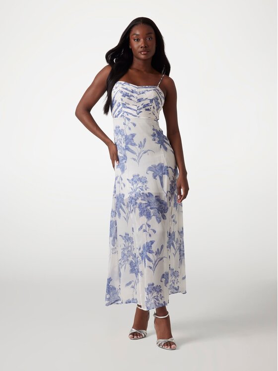 Guess Guess Každodenní šaty 174547 Modrá Classic Fit