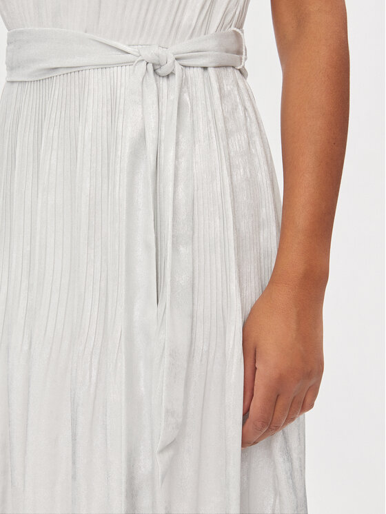 DKNY DKNY Igapäevane kleit DD3JA341 Valge Regular Fit