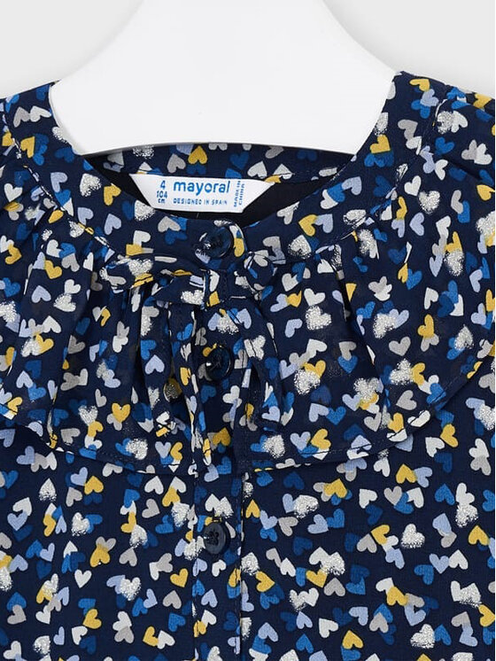 Vestito da giorno 4975 Blu scuro Regular Fit