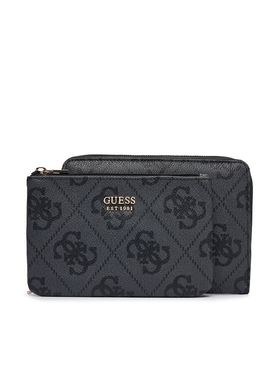 Guess Guess Rinkinys: 2 dėklai Berta Travel TXOB86 88048 Pilka
