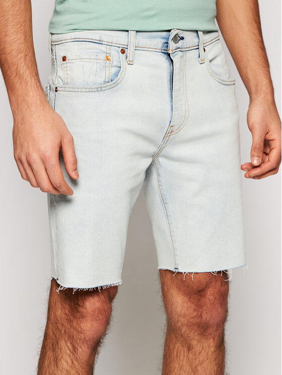 Levi's® Džinsiniai šortai 412™ Mėlyna Slim Fit • Modivo.lt