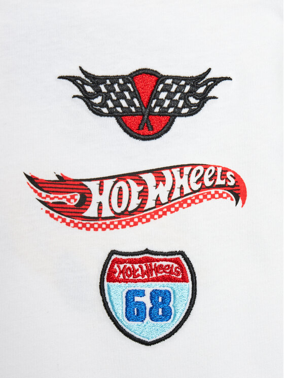 OVS OVS T-särk 1969303 Valge Regular Fit