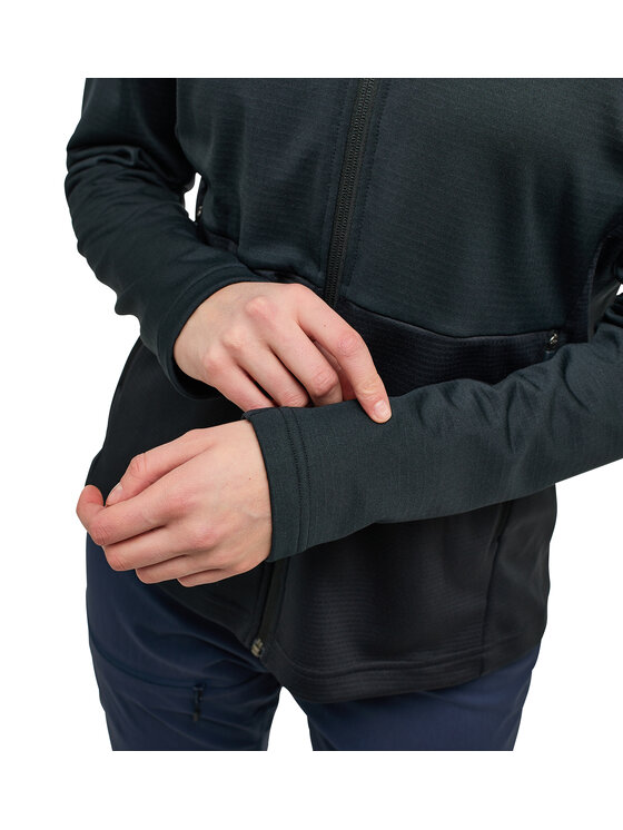 Haglöfs Haglöfs Bluza techniczna Lark Czarny Active Fit