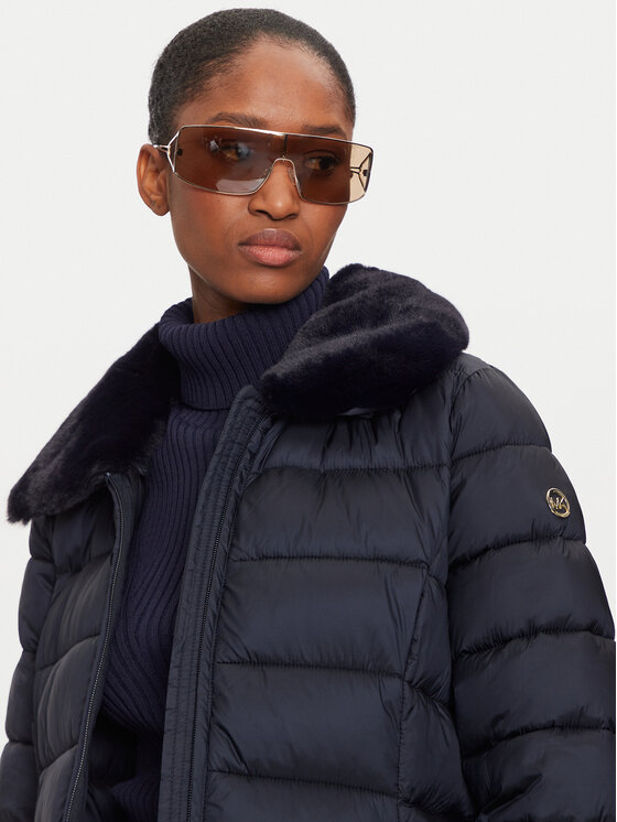 MICHAEL Michael Kors MICHAEL Michael Kors Žieminė striukė 77B6597M42 Tamsiai mėlyna Slim Fit