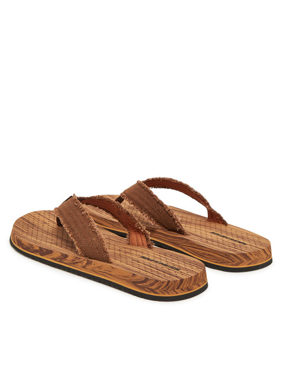 Skechers Skechers Japonki Tantric-Fritz 205098/BRN Brązowy