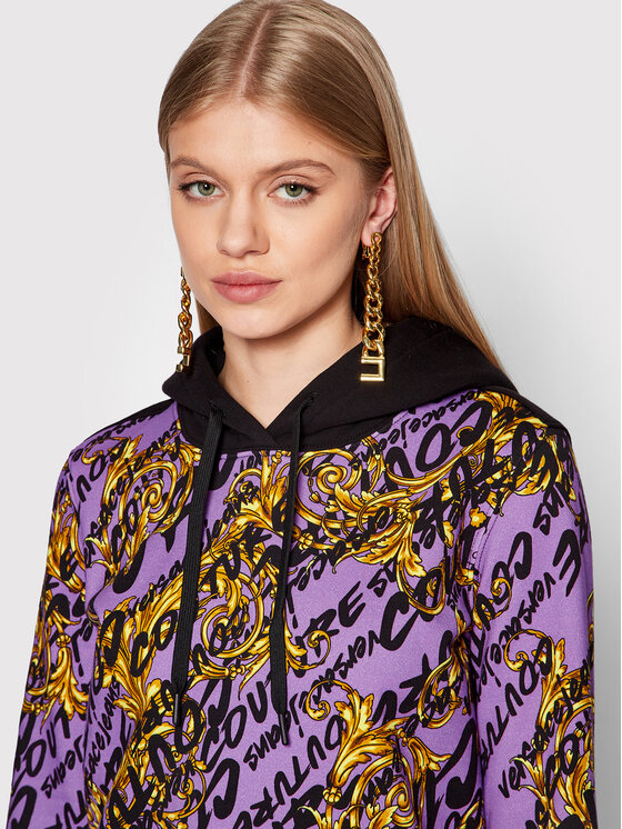 Versace Jeans Couture Versace Jeans Couture Džemperis 73HAI3A8 Violetinė Regular Fit