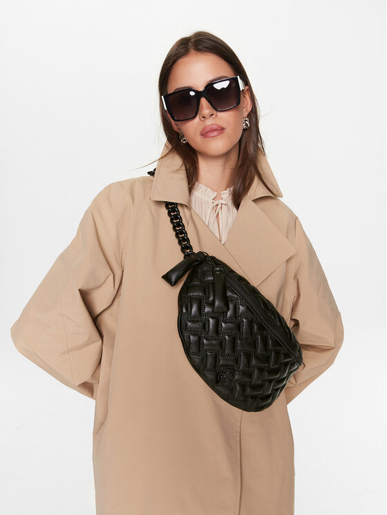 Kurt Geiger Kurt Geiger Чанта за кръст Kensington Drench Belt Bag 9317000109 Черен