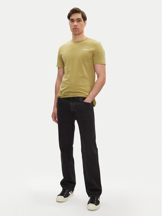 Mustang Mustang T-shirt Austin 1016273 Verde Regular Fit