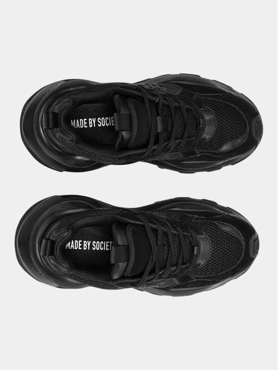 MADE BY SOCIETY MADE BY SOCIETY Półbuty MBS 03 BLACK M - I15931 Czarny