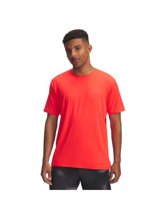 Under Armour Under Armour Koszulka techniczna 1383973 Czerwony Relaxed Fit