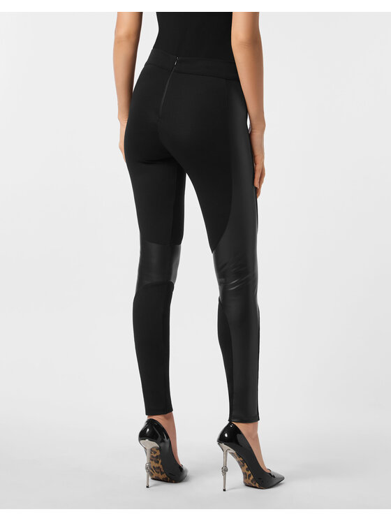 PHILIPP PLEIN PHILIPP PLEIN Legginsy 27229 Czarny Active Fit