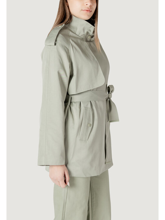 Morgan De Toi Morgan De Toi Parka 251-GLINE Zielony Egg Fit
