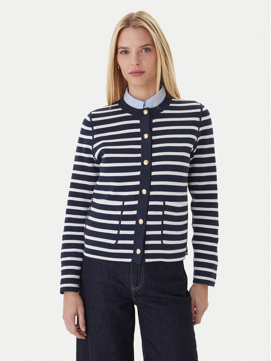 Tommy Hilfiger Tommy Hilfiger Kardigan WW0WW40846 Tamnoplava Regular Fit