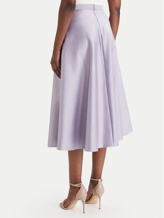 Elisabetta Franchi Elisabetta Franchi Midi sukně GO-156-61E2-V320 Fialová Regular Fit