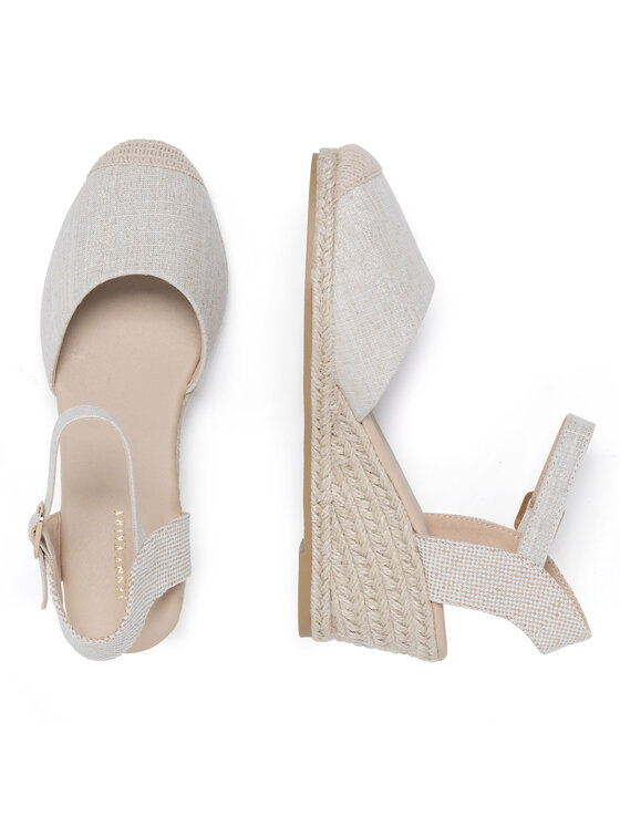 Jenny Fairy Jenny Fairy Espadryle WYL2610-2 Beżowy