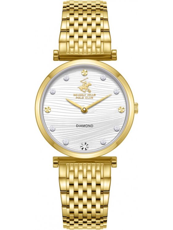 Beverly Hills Polo Club Beverly Hills Polo Club Zegarek BP3737X.130 Złoty