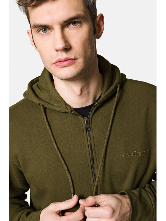 Lancerto Lancerto Bluza Amir BL073222000011 Zielony Regular Fit