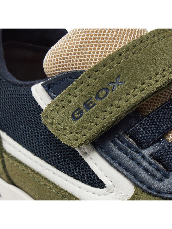 Geox Geox Сникърси B Kilwi Boy B45A7B 02214 CF3F4 M Каки