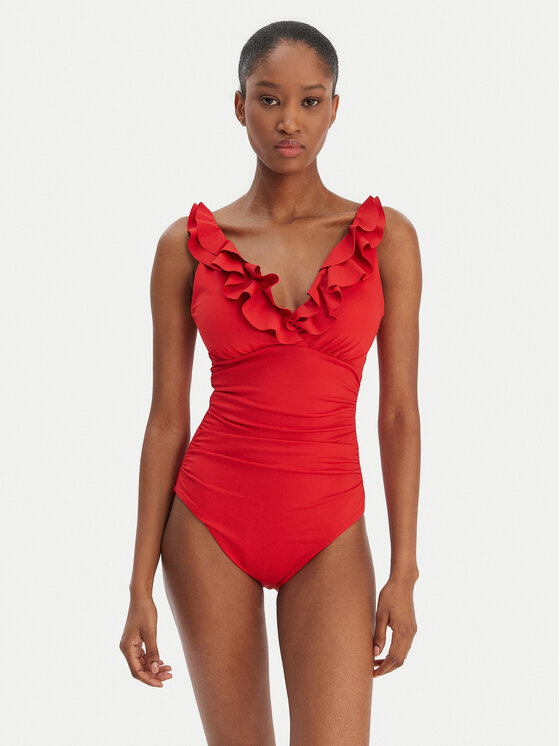 LAUREN RALPH LAUREN LAUREN RALPH LAUREN Kupaći kostim 20601010 Crvena