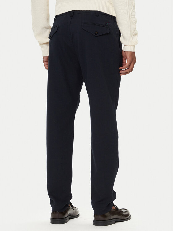 Tommy Hilfiger Tommy Hilfiger Chino nohavice Harlem MW0MW40340 Tmavomodrá Tapered Fit