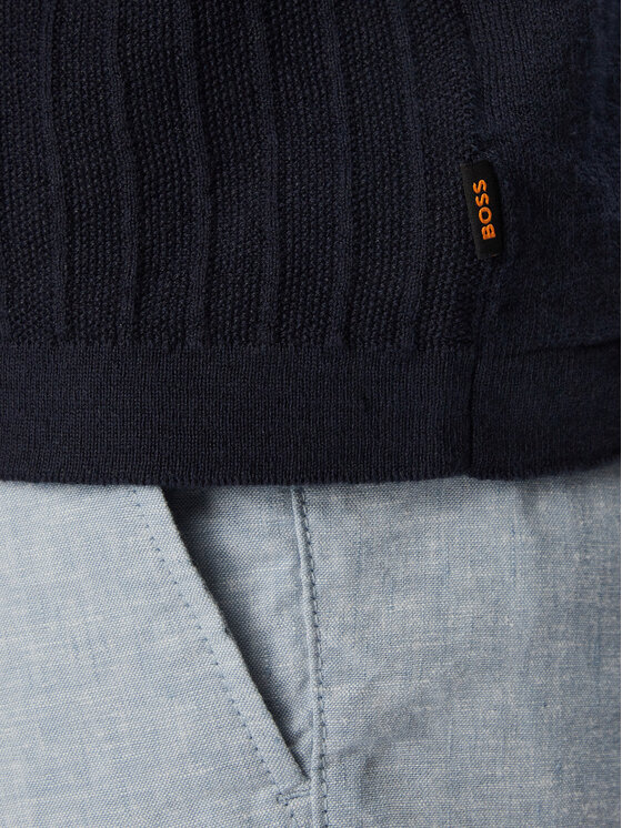BOSS BOSS Košile Amicino 50558725 Tmavomodrá Regular Fit