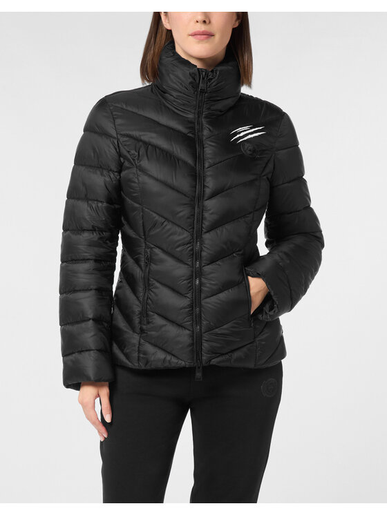 Plein Sport Plein Sport Vatovaná bunda 23979 Černá
