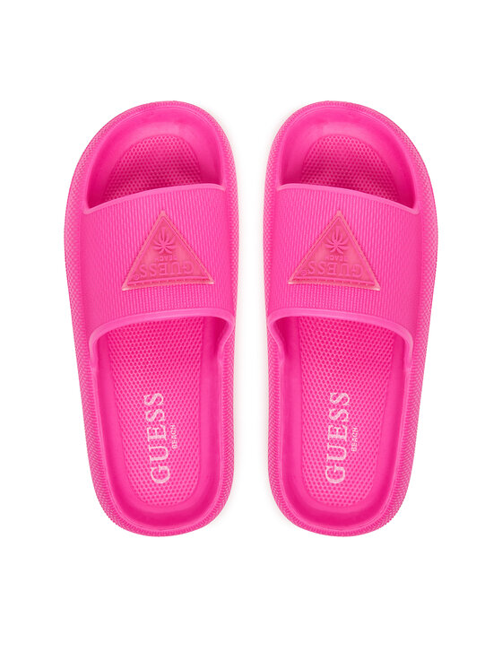 Guess Guess Nazouváky E6GZ19 WG5X0 Tmavě růžová