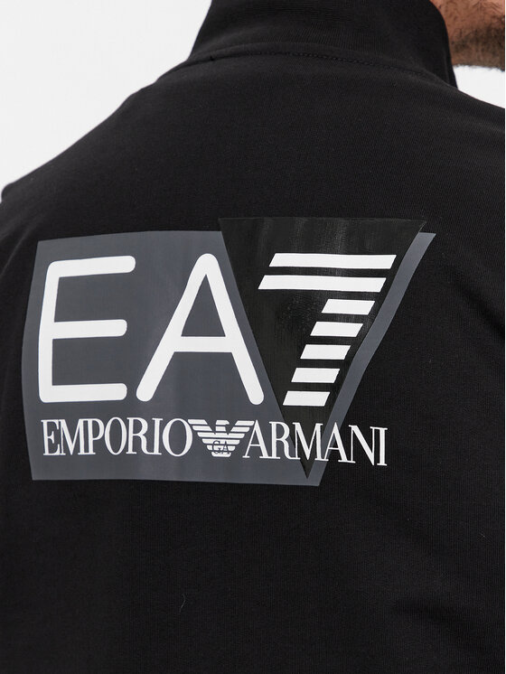 EA7 Emporio Armani EA7 Emporio Armani Džemperis 3DPM61 PJ05Z 1200 Juoda Regular Fit