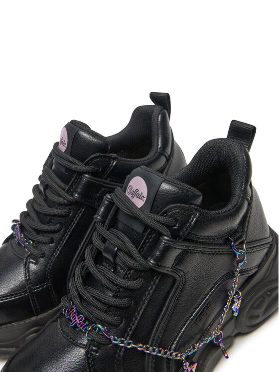 Buffalo Buffalo Sneakersy Cld Corin Chain Butterfly 1636209 Czarny
