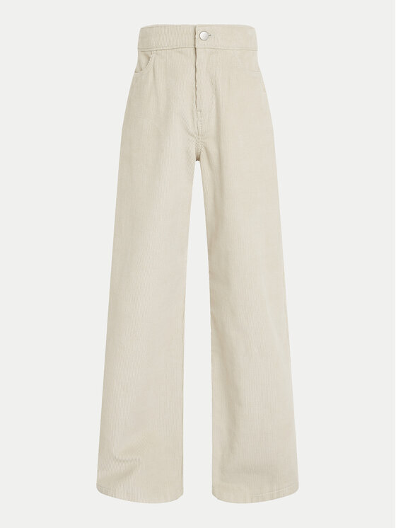 Calvin Klein Jeans Calvin Klein Jeans Spodnie materiałowe IG0IG02615 Beżowy Straight Fit