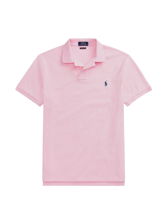 Polo Ralph Lauren Polo Ralph Lauren Тениска с яка и копчета Core Replen 710795080 Розов Slim Fit
