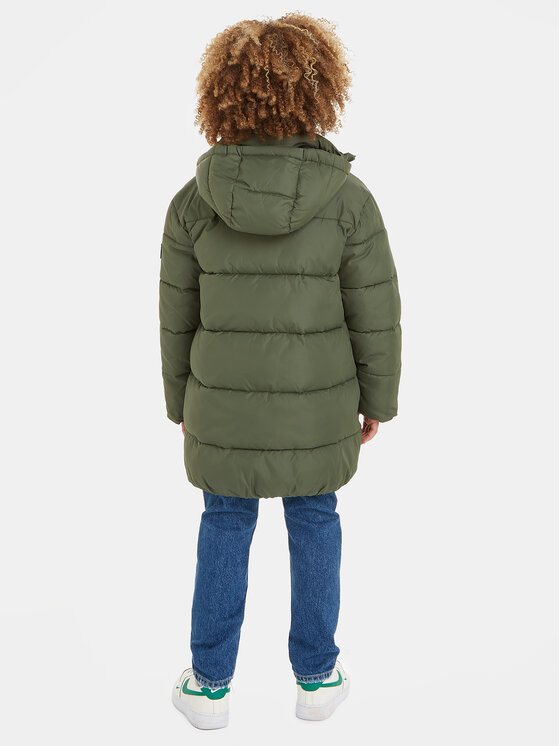 Calvin Klein Jeans Calvin Klein Jeans Žieminė striukė Essential IB0IB01277 Žalia Regular Fit